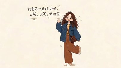 给自己一点时间