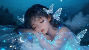 4K 蝶翼少女・星梦