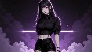 暗黑系酷女孩