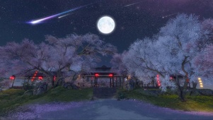 古风月圆之夜