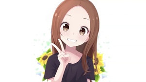 可爱向日葵女孩