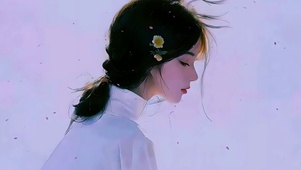 白衣女子