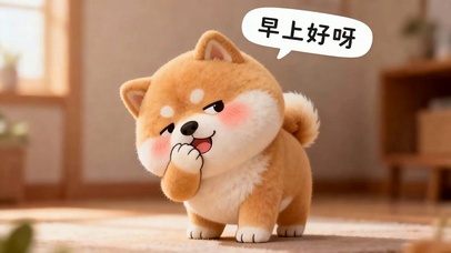 早上好
