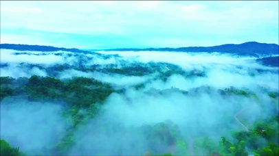 俯瞰唯美治愈仙境 4K