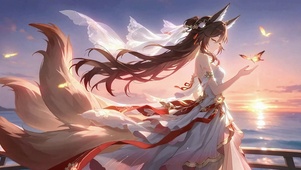 忘归人丨晚潮听风丨