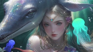 蓝色美人鱼