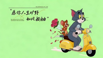 愿你人生旷野 如风般自由