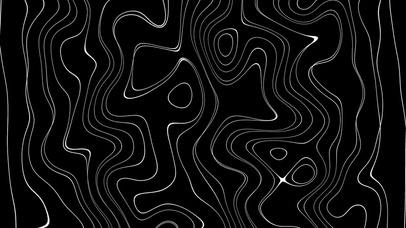 简约黑白流体线条