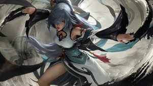 水墨古风女神