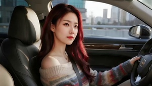 开车兜风美女3