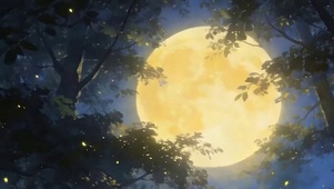 夜景带鱼屏