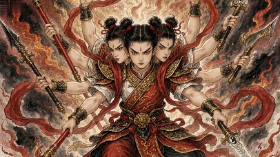 哪吒·三头八臂