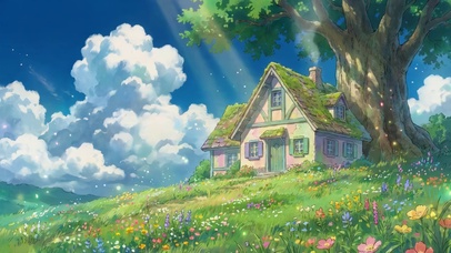 森林中的童话屋