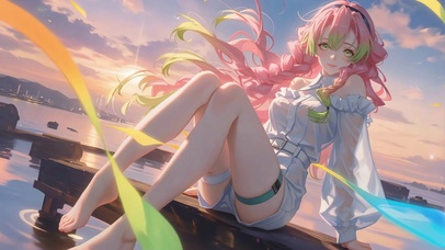 落日海边甘露寺