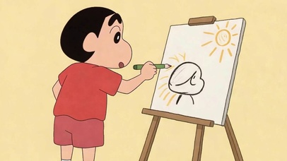 学画画