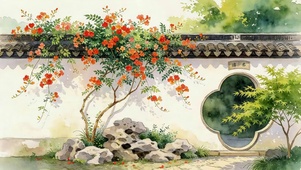 唯美的园林