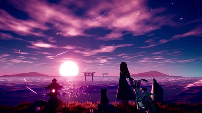 夕阳西下