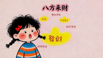 八方来财 好运到来