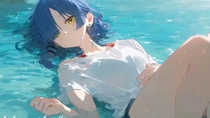 水中女孩