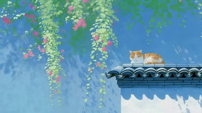屋檐猫咪