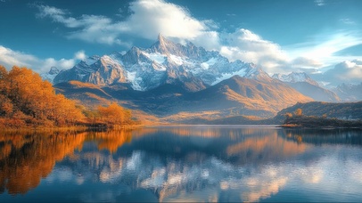巍峨的玉龙雪山