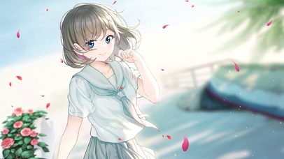 治愈清纯少女
