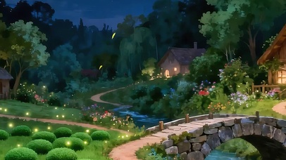 夜景带鱼屏双屏