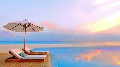 豪华度假村泳池