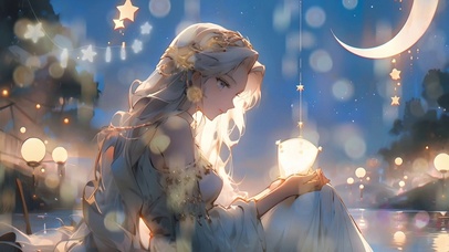 唯美治愈女孩
