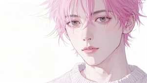 粉色男孩