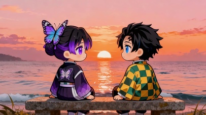 一起看日出日落