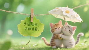 生活明朗 万物可爱