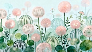 护眼花草树木