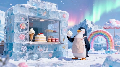 极光冰屋甜品店