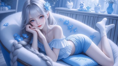 清新秀丽美女高清4k
