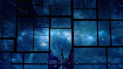 观看治愈窗外的星辰