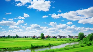 绝美小镇风景
