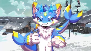 福瑞毛龙furry