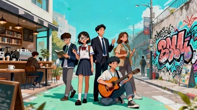 新青年模样