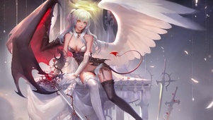天使恶魔女孩