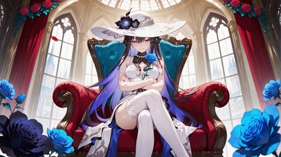 红椅王座大丽花