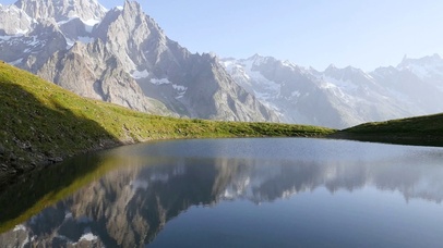 4K 高清 意大利 湖山风景