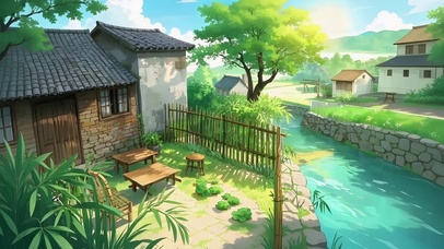 门前的小河