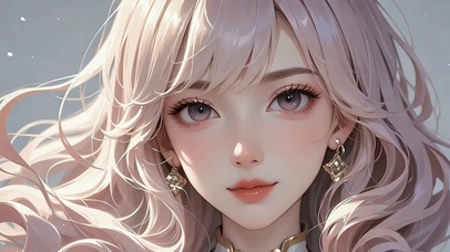 金发少女（4K动态静音）