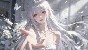清纯蝴蝶女孩