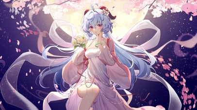 仙女甘雨-画师：狗脸在哪里