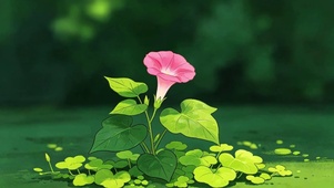 清新 喇叭花