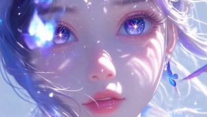 蓝色眼睛的恋人