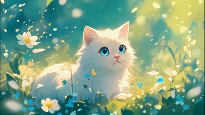 花海波斯猫