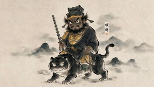 顺大财位   武财神赵公明
